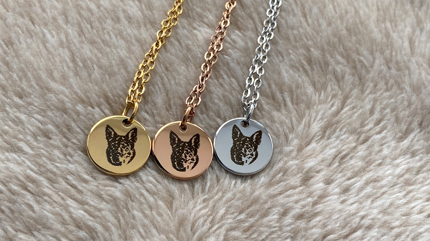 12mm Custom Pet Necklace