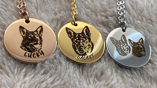 20mm Custom Pet Necklace