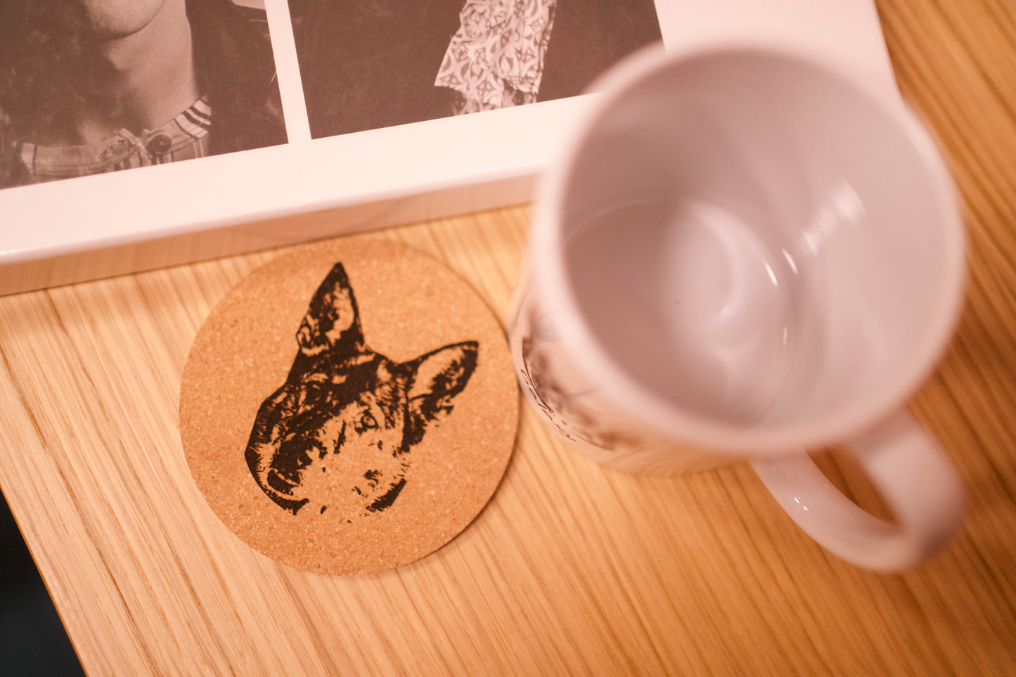 Custom Pet Cork Coaster